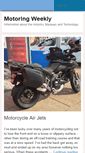 Mobile Screenshot of motoringweekly.com.au